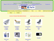 Tablet Screenshot of idstewart.com.au